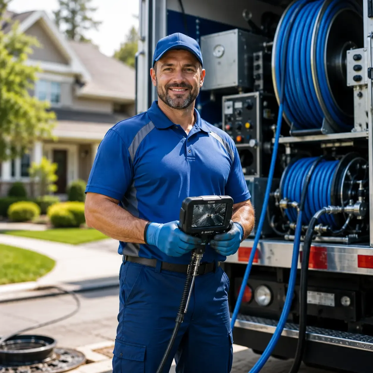 Local outdoor drain cleaning specialists in Dwight, IL